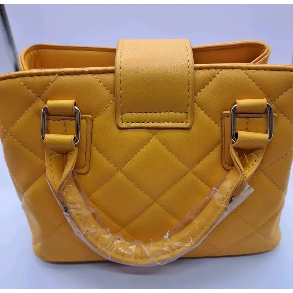 Bebe Women's Kellen Satchel Bag Sunflower‎ Small